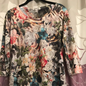 Dress Barn Floral Blouse